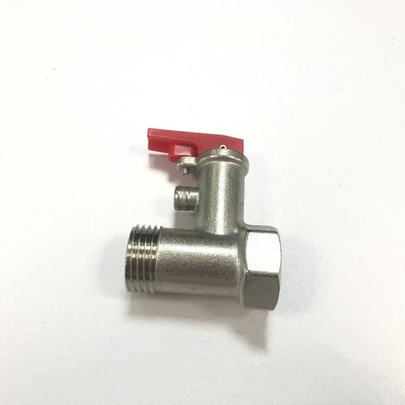 Einstellbares Überdruckventil aus Messing für Warmwasserbereiter