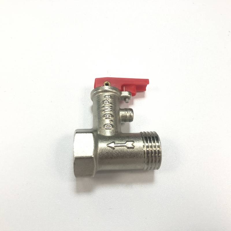 Einstellbares Überdruckventil aus Messing für Warmwasserbereiter