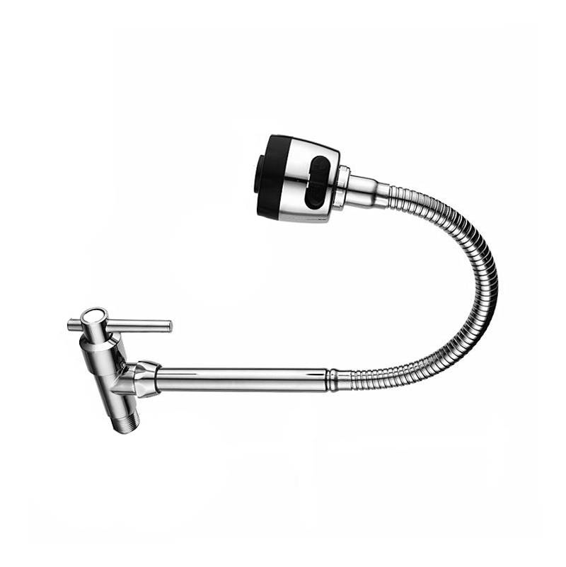 An der Wand montierter einzelner Kaltwasser-Küchenhahn