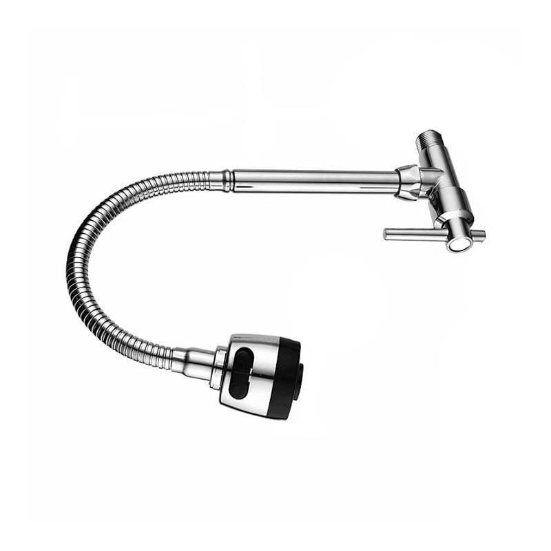 An der Wand montierter einzelner Kaltwasser-Küchenhahn