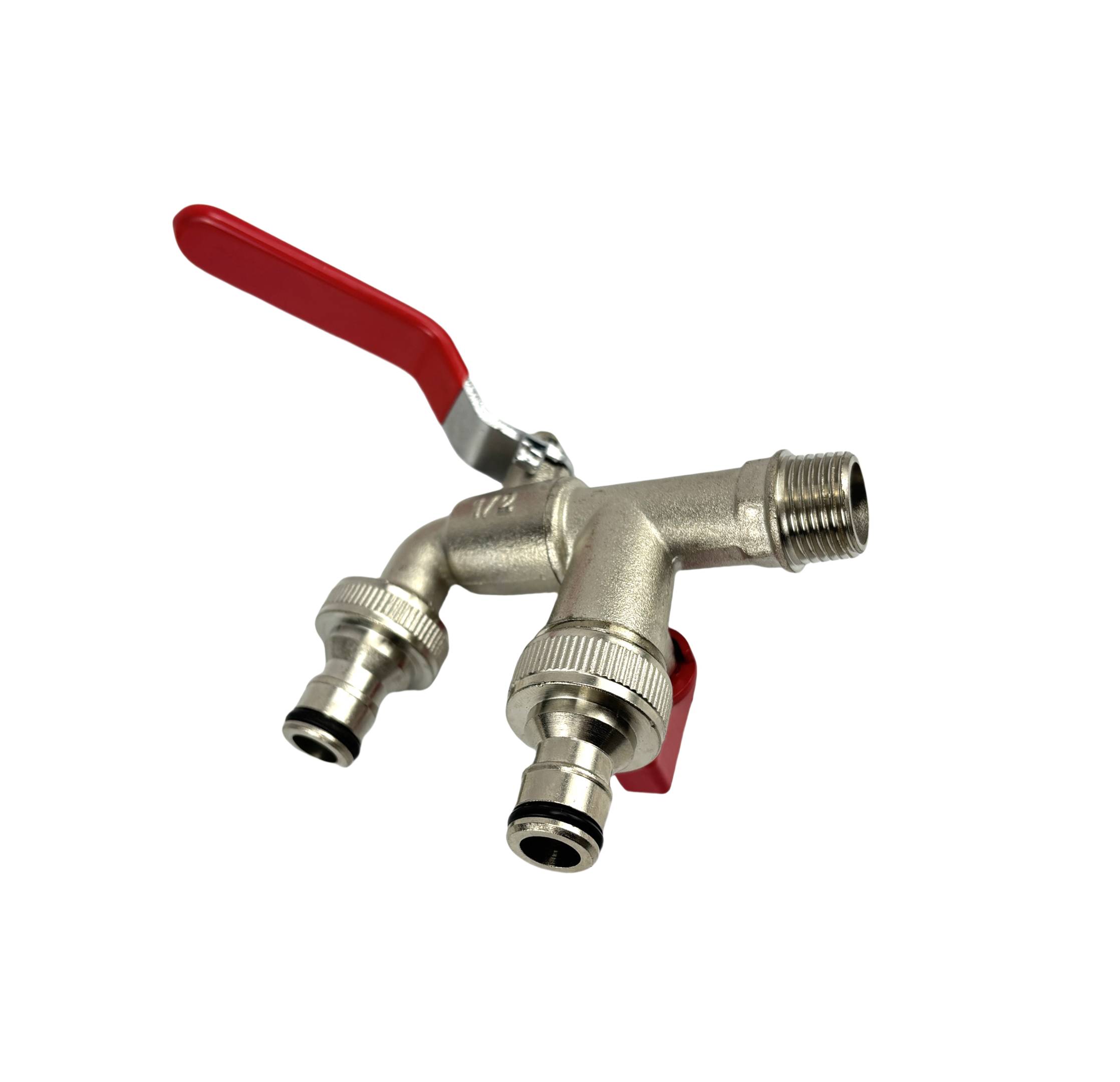 IBC Tote Tank Ventiladapter mit Doppelauslass