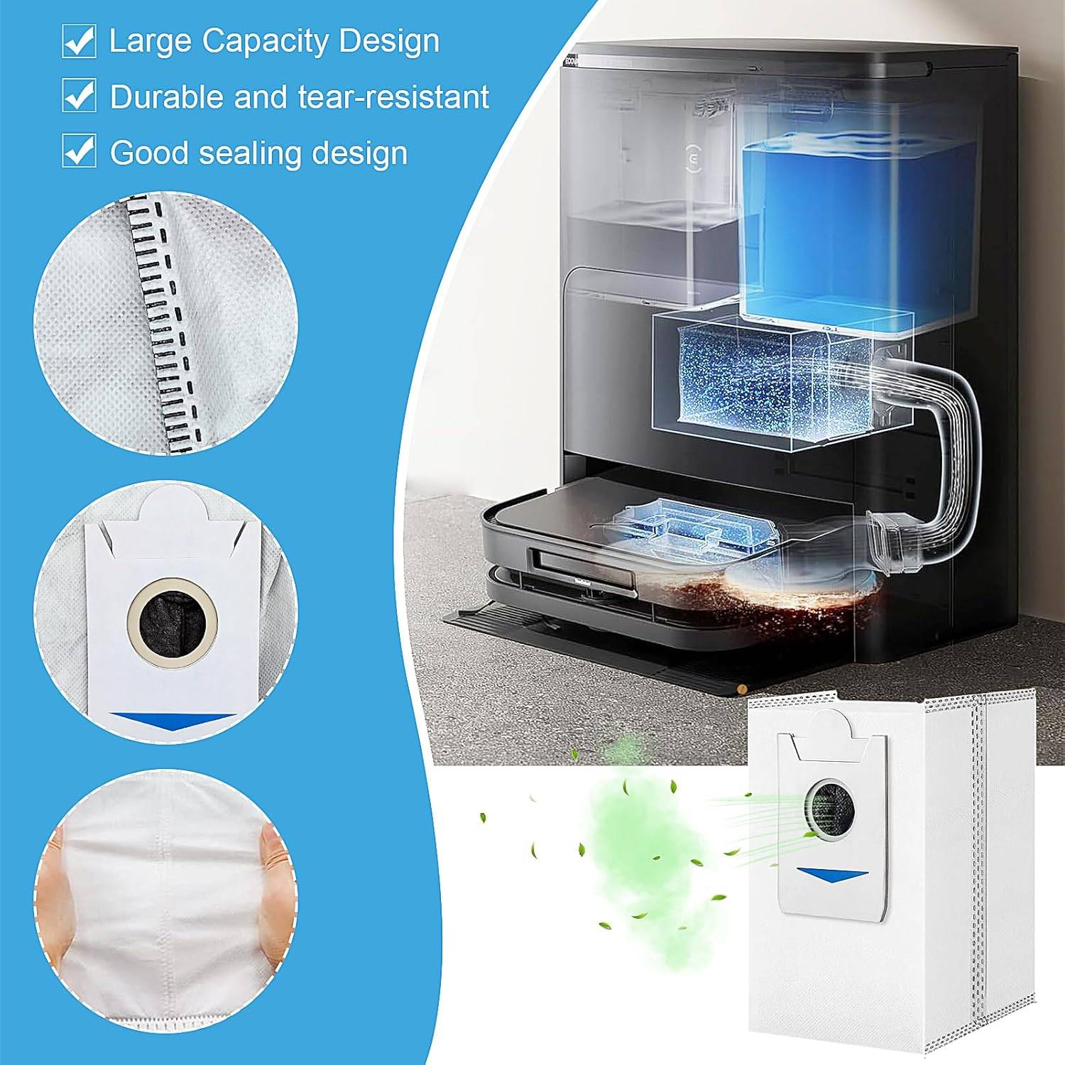 Zubehör für Ecovacs Deebot X5 Omni / X5 Pro Roboterstaubsauger