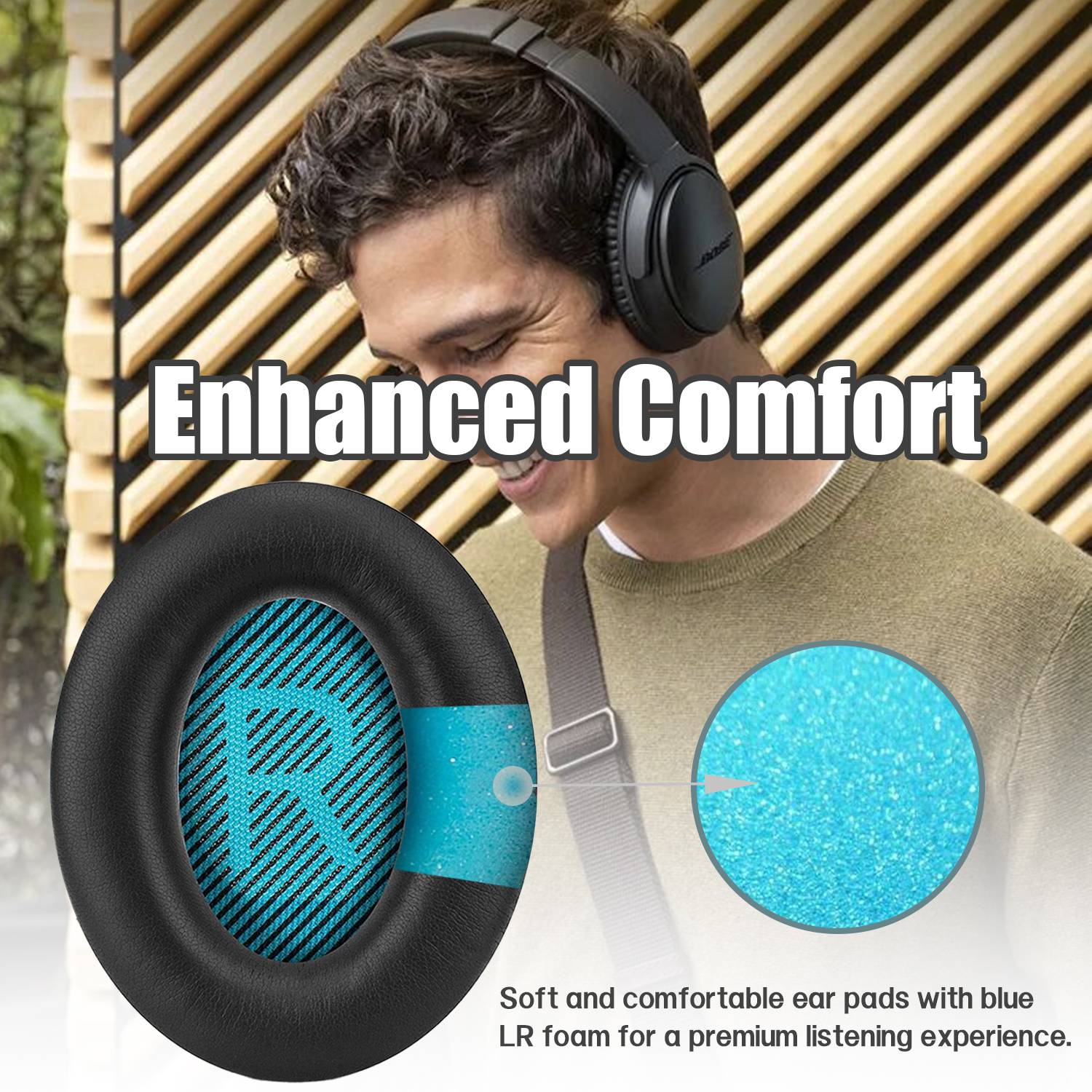 Ohrpolster und Kopfbügel für die Bose QC-Serie