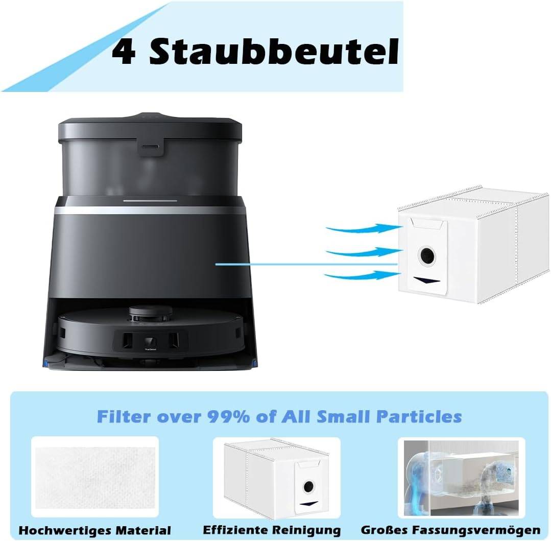 Ersatzteile für Ecovacs Deebot T30 Omni, T30 Pro Omni, T30 Max