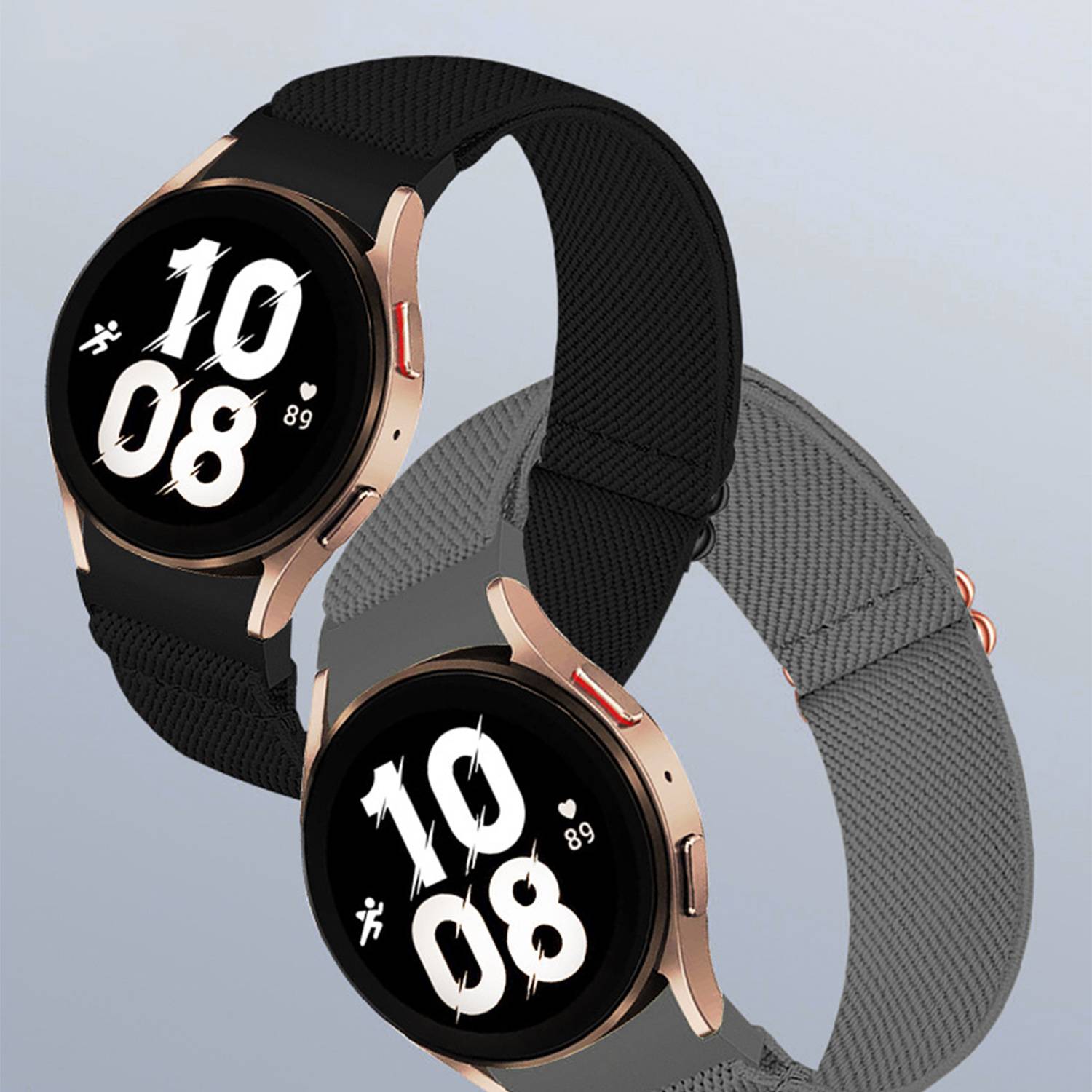 Samsung Galaxy Watch 6 Armband mit verstellbarer Schnalle Black