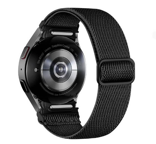 Samsung Galaxy Watch 6 Armband mit verstellbarer Schnalle Black