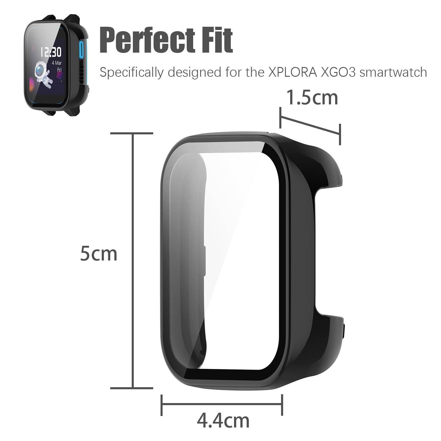 Schutzhülle für Xplora XGO3 Black