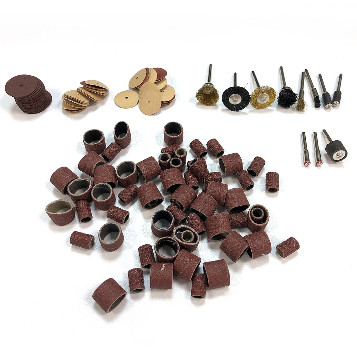 Zubehörsatz für verschiedene Rotationswerkzeuge, 150er-Pack