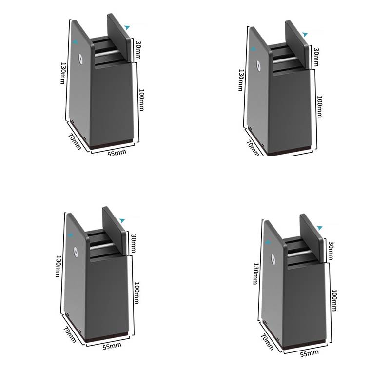 Verstellbare Möbelbeinpolster, 4er-Pack M