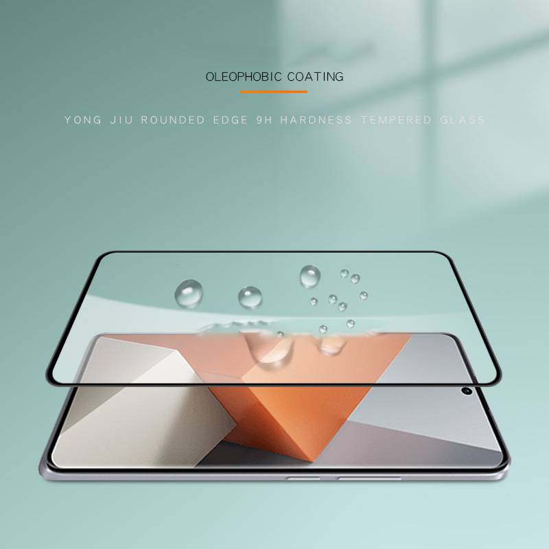 Displayschutz aus gehärtetem Glas für Redmi Redmi Note 13 Pro 5G