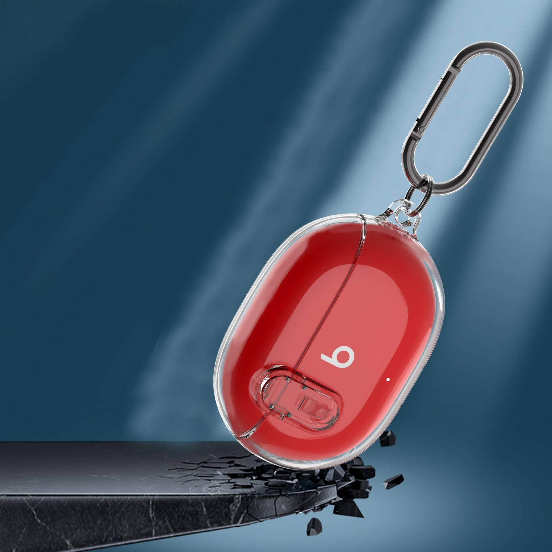 Transparente TPU-Hülle für Beats Studio Buds Transparent