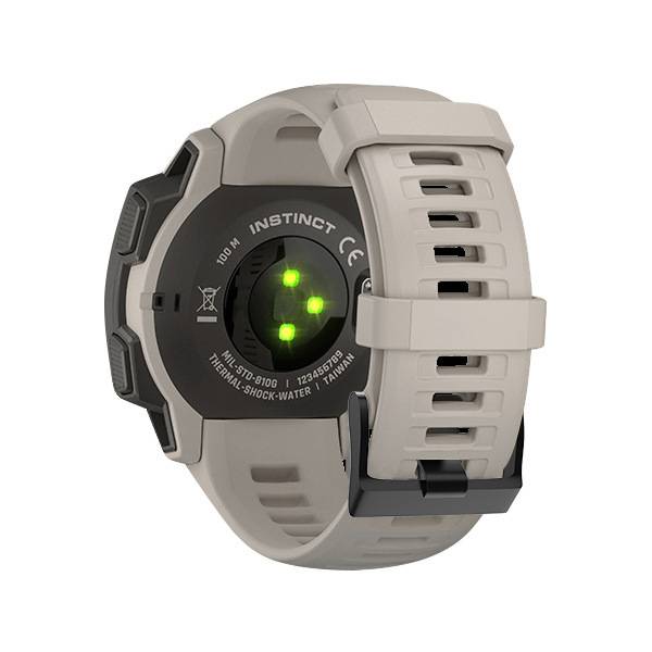 Silikonarmband für Garmin Instinct/Esports/Tide/Solar White