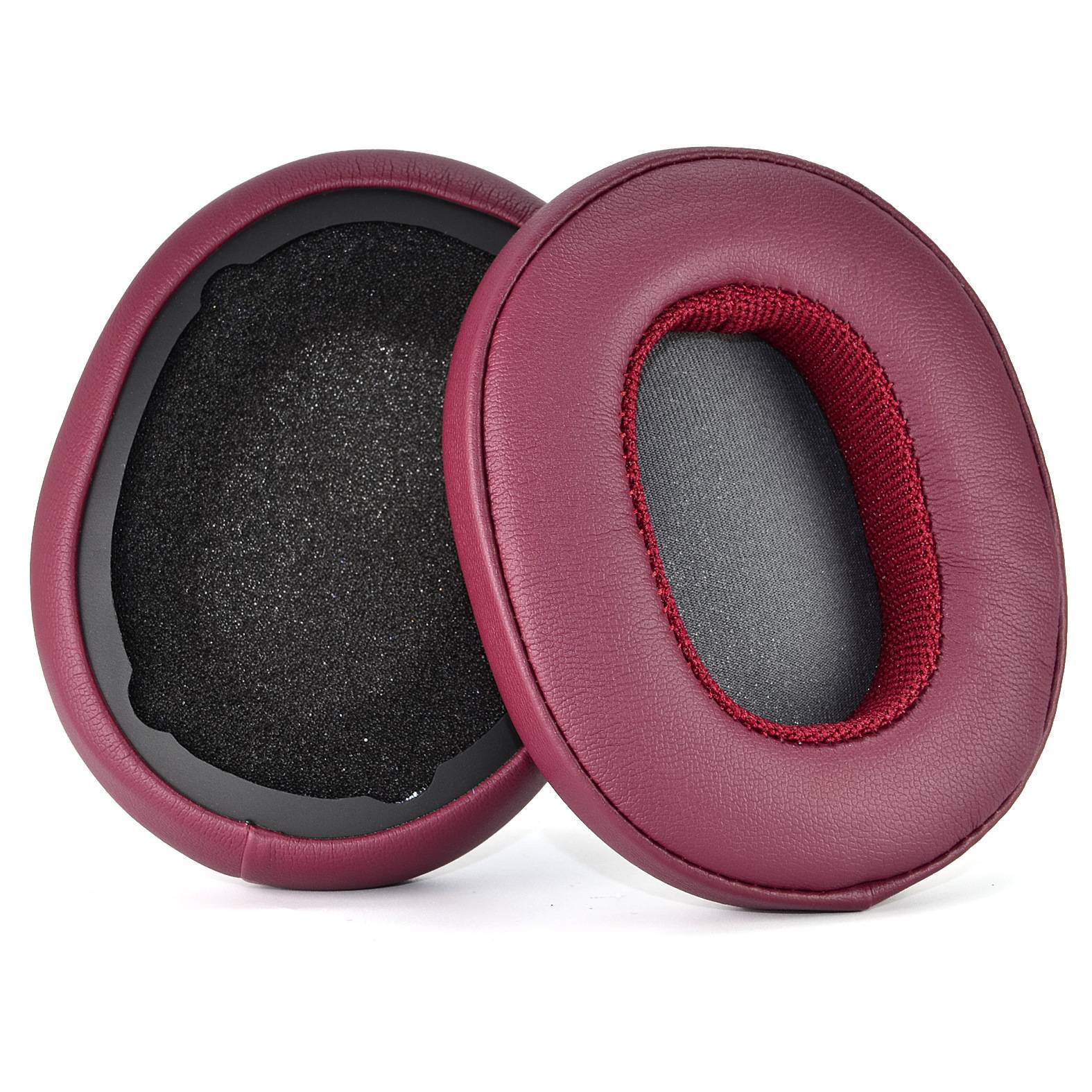 Ersatz-Ohrpolster für Skullcandy Crusher Wireless/Crusher ANC/Hesh3, 2er-Pack DarkRed
