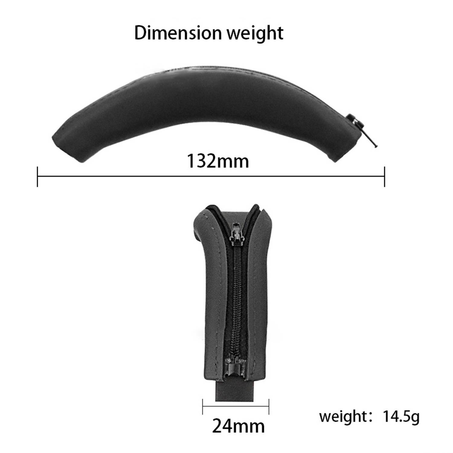 Ersatz-Ohrpolster für Sony WH-H910N Kopfhörer Black