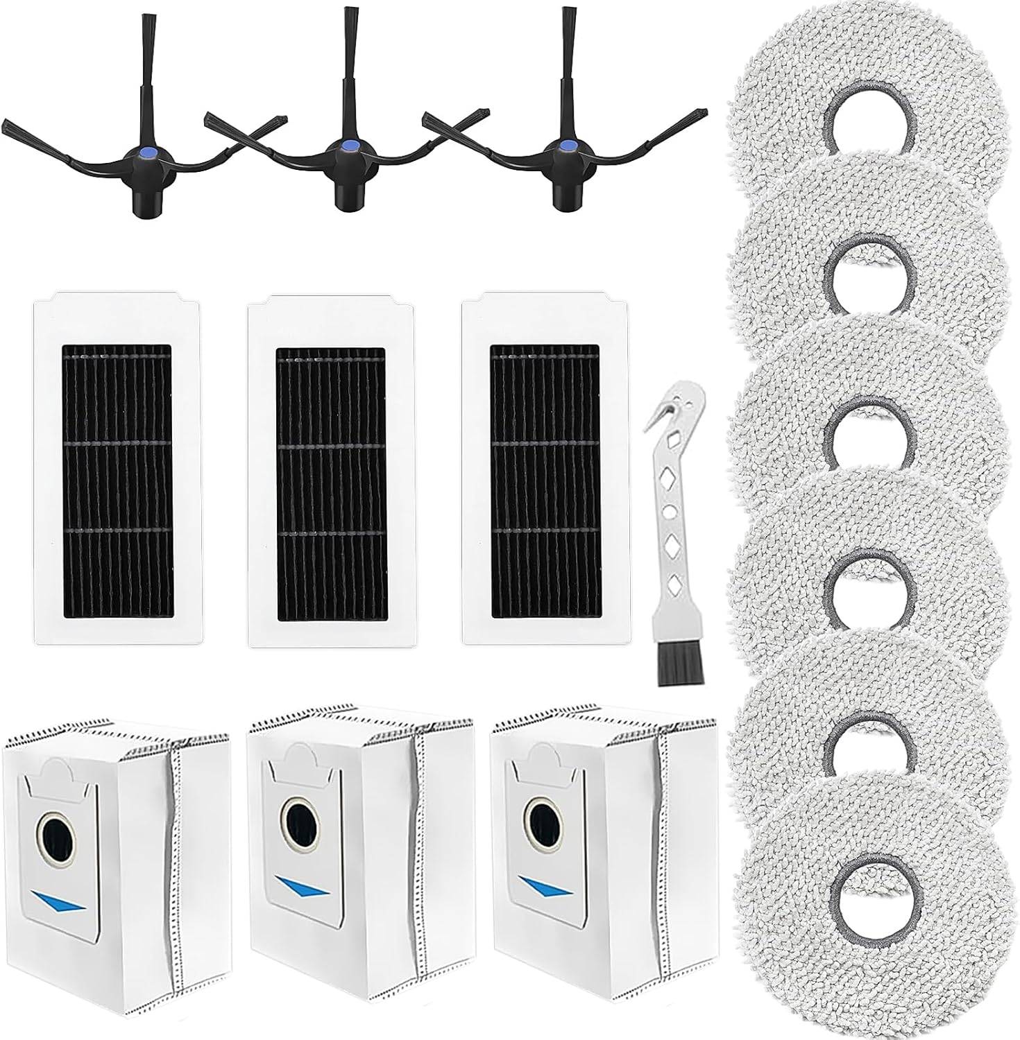 Zubehörset für Ecovacs Deebot X5 Omni, X5 Pro