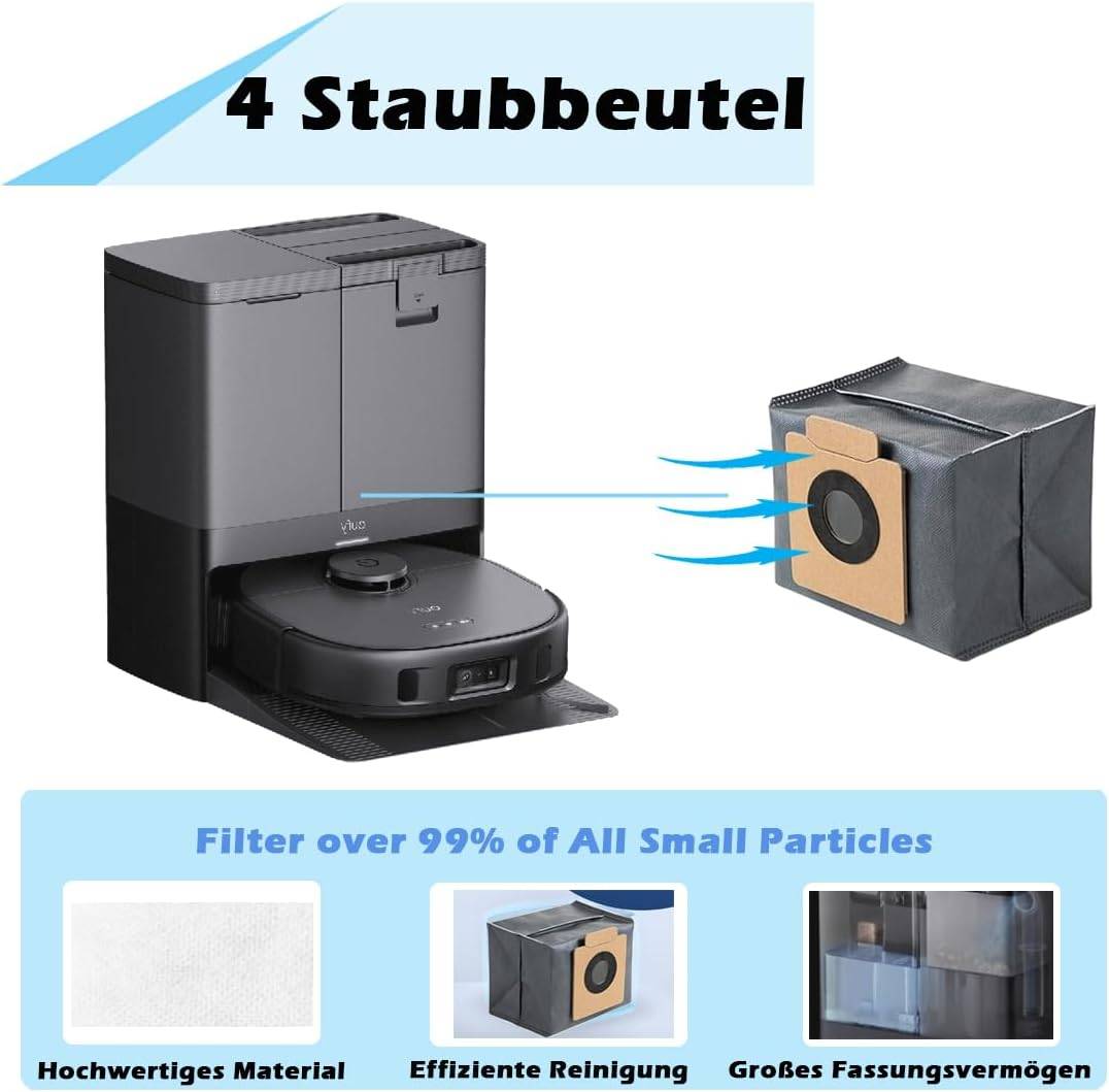 Ersatzteile für den Eufy X10/X9 Pro Omni Roboterstaubsauger