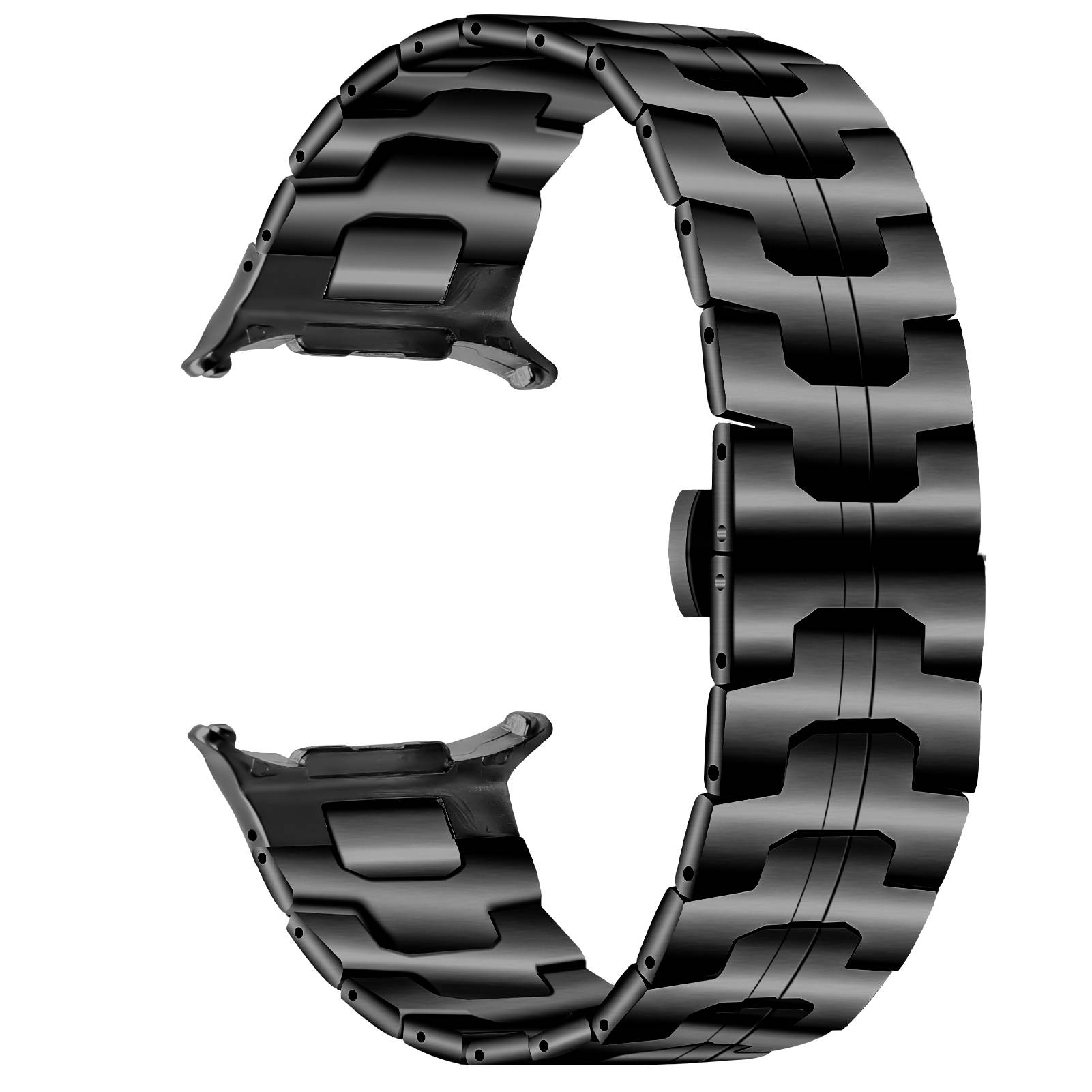 Iron Man-Uhrenarmband für Samsung Galaxy Watch Ultra 47MM Black