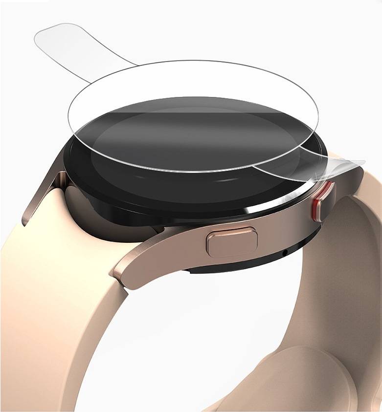 Displayschutz aus gehärtetem Glas für Samsung Watch 5 Pro 45 mm, 2er-Pack