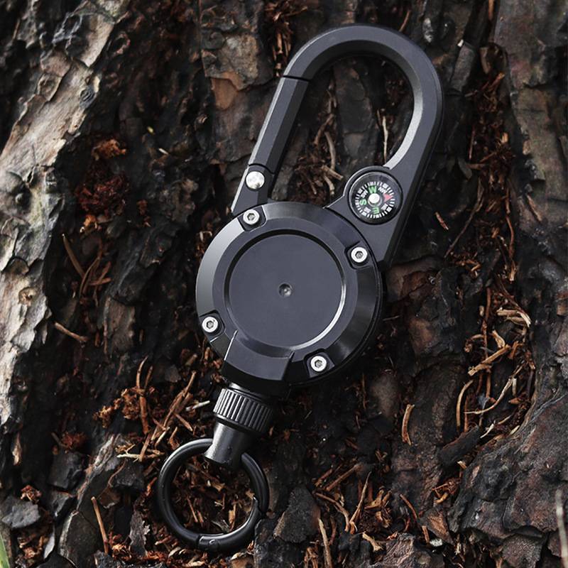 Multifunktionaler einziehbarer Schlüsselanhänger