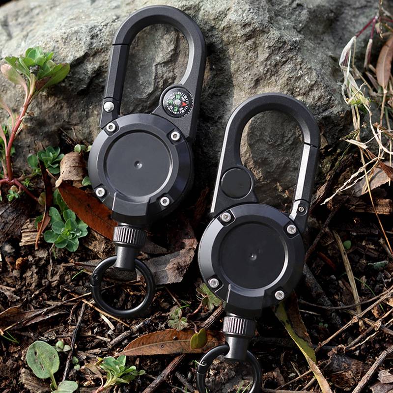 Multifunktionaler einziehbarer Schlüsselanhänger