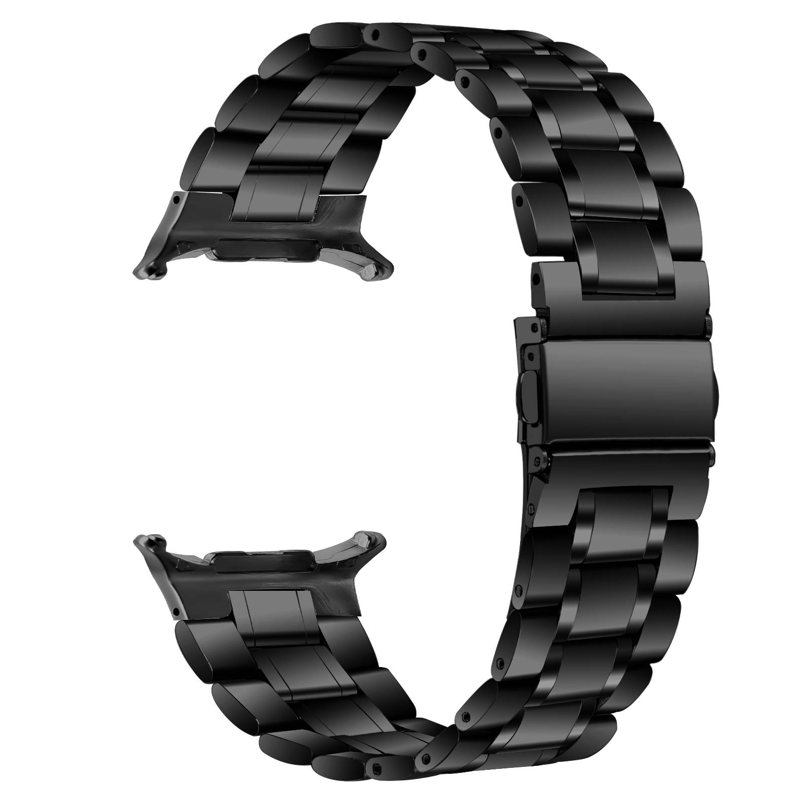 Edelstahl-Uhrenarmband für Samsung Galaxy Watch 7 Ultra 47MM Black