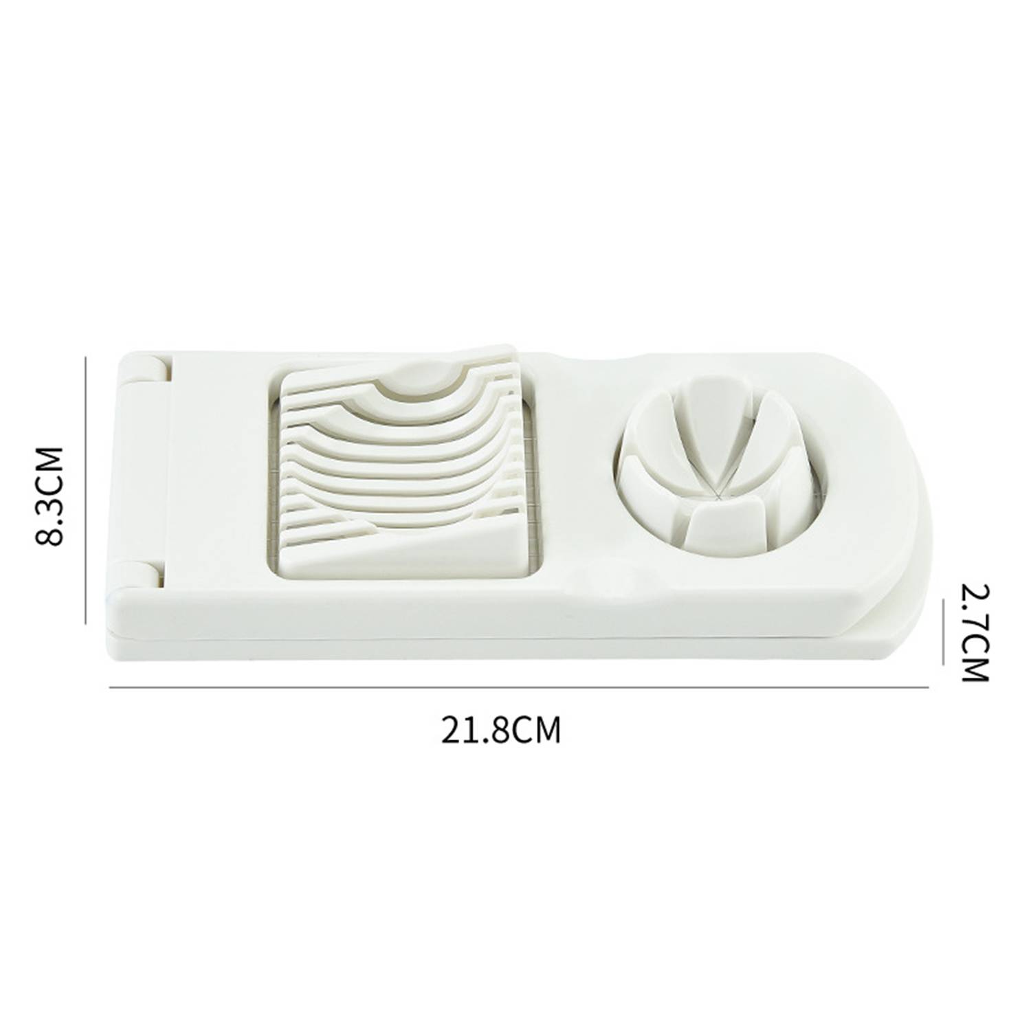 2-in-1-Eierschneider aus Edelstahl