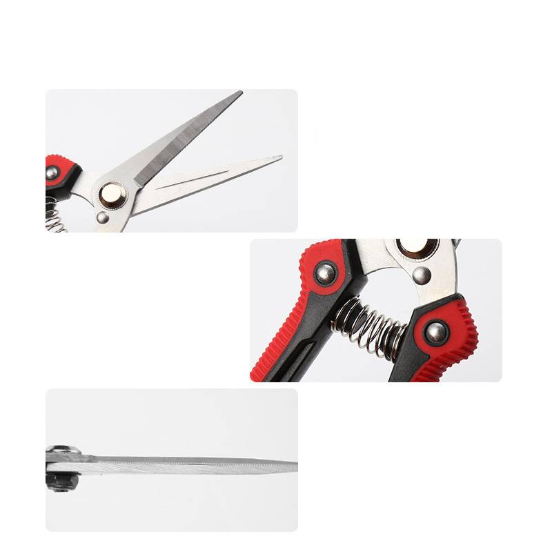 Gartenschere (Rot und Silber)