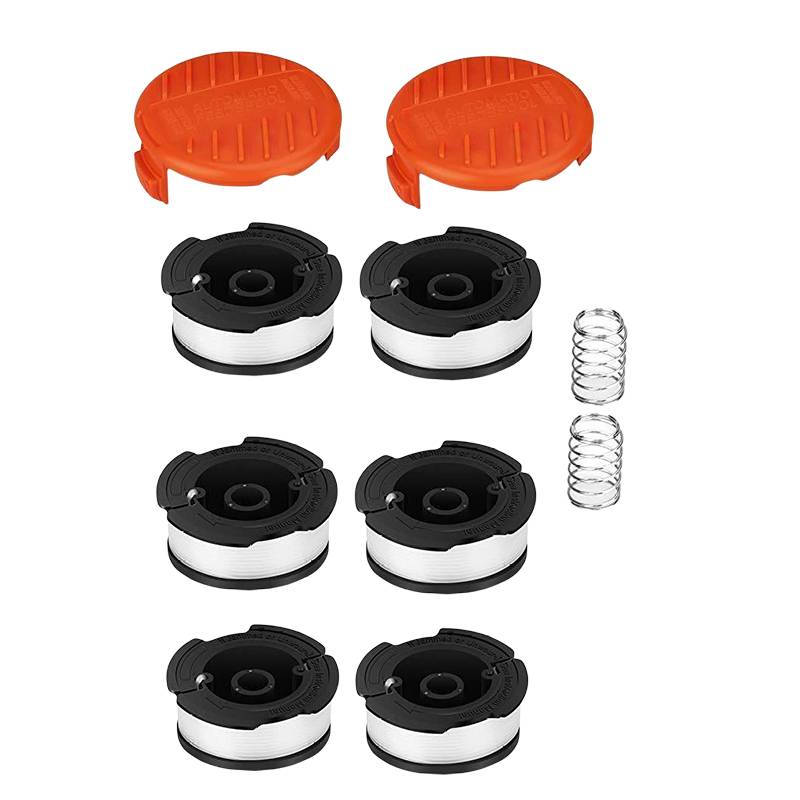 Ersatz-Trimmerfaden-Spulensatz für BLACK+DECKER AF-100 6 Spulen