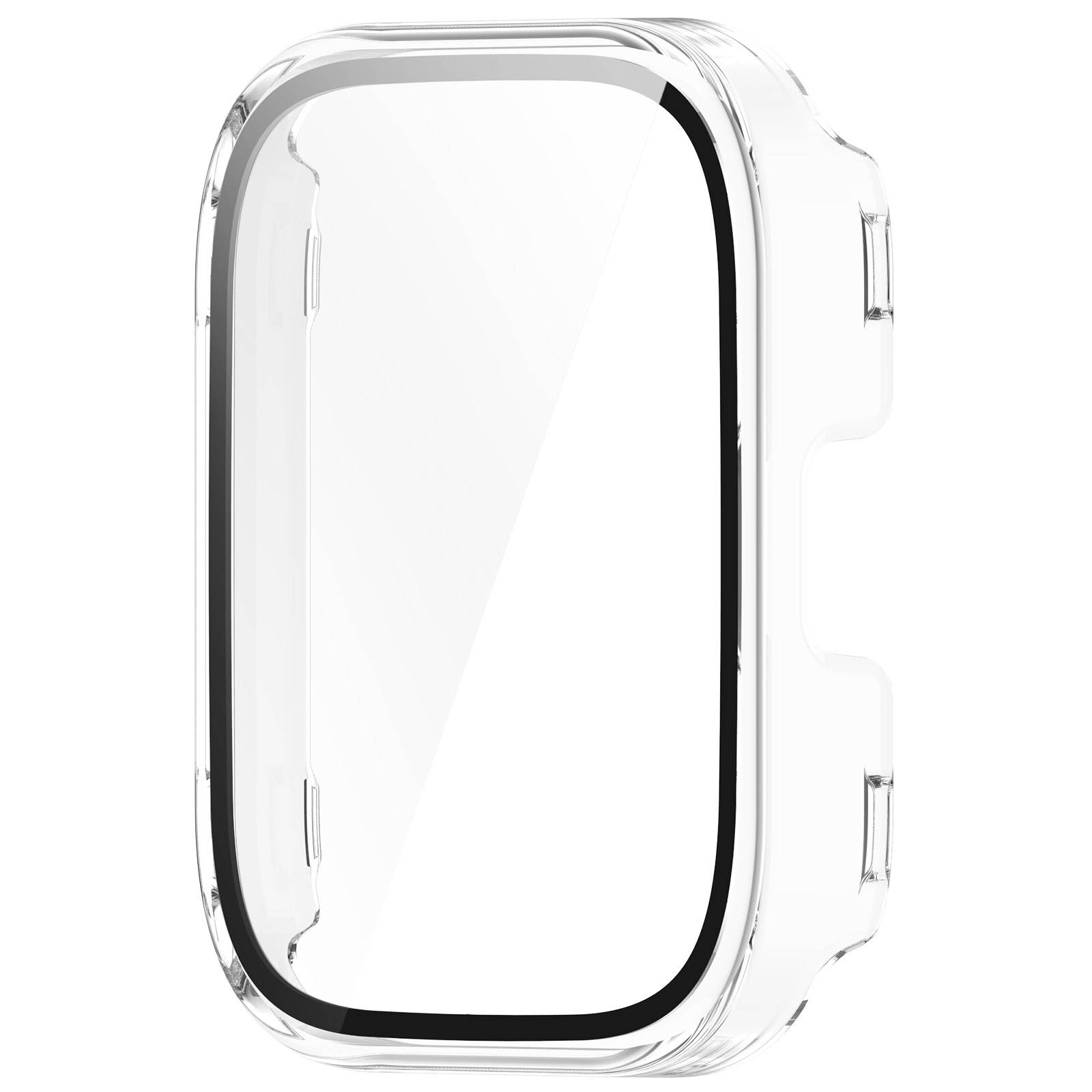 Hülle mit Displayschutzfolie für Amazfit Bip 5 Unity Transparent