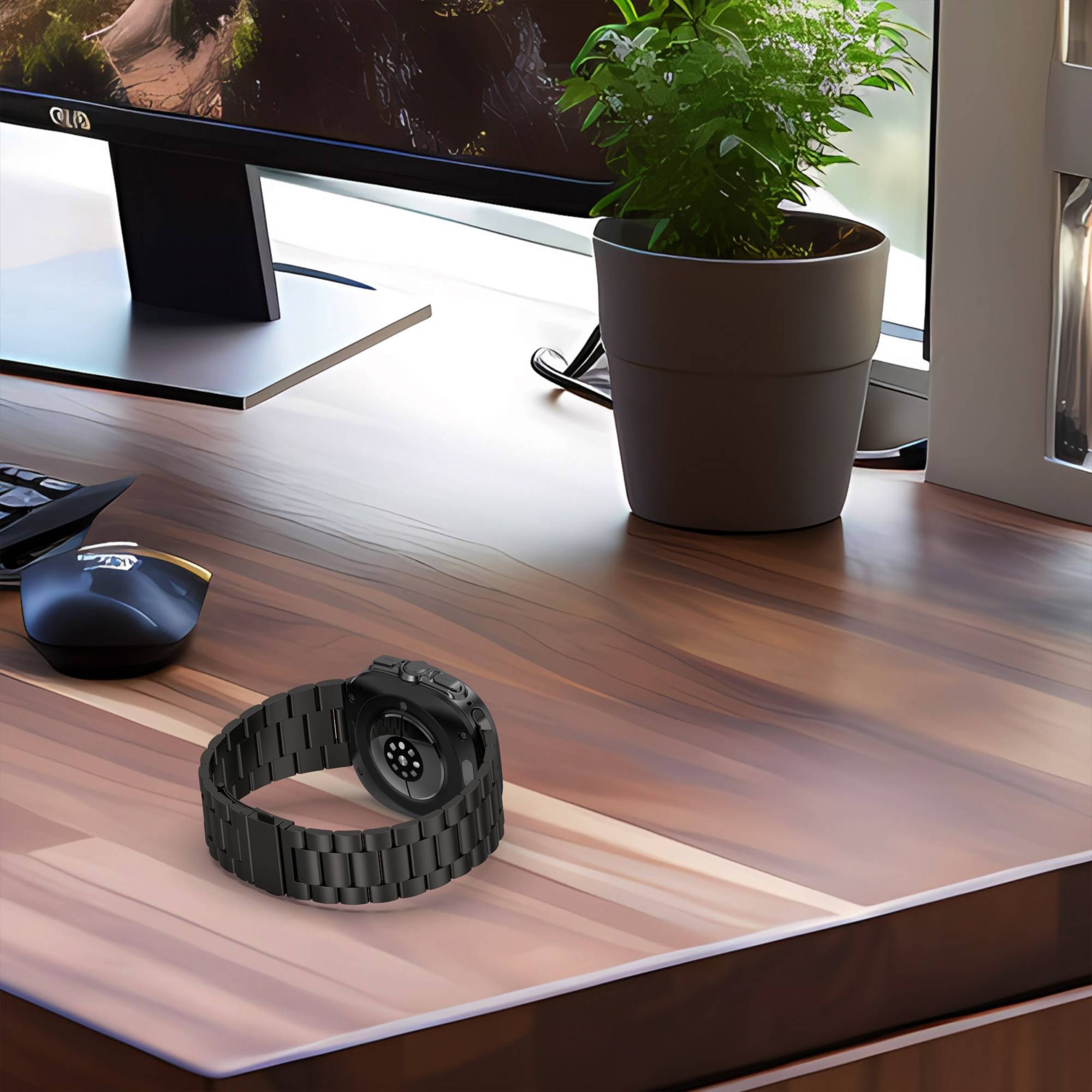 Stahlarmband für Samsung Watch Ultra 47 mm Black