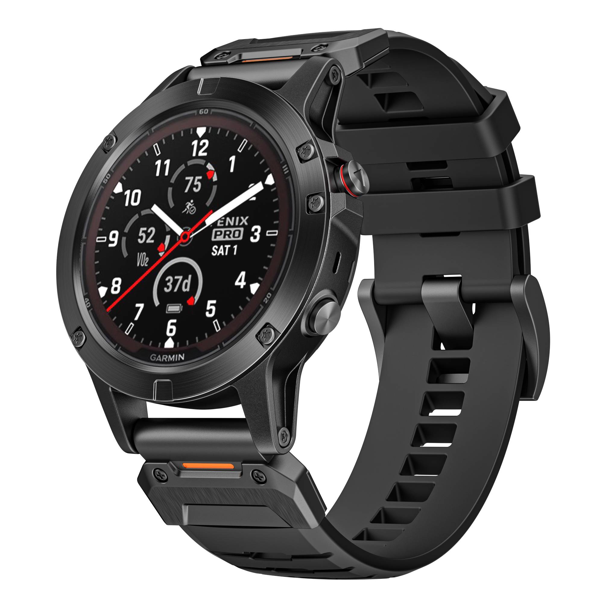26 mm Uhrenarmband für Garmin Fenix 3/5/5X/6X/7X Black