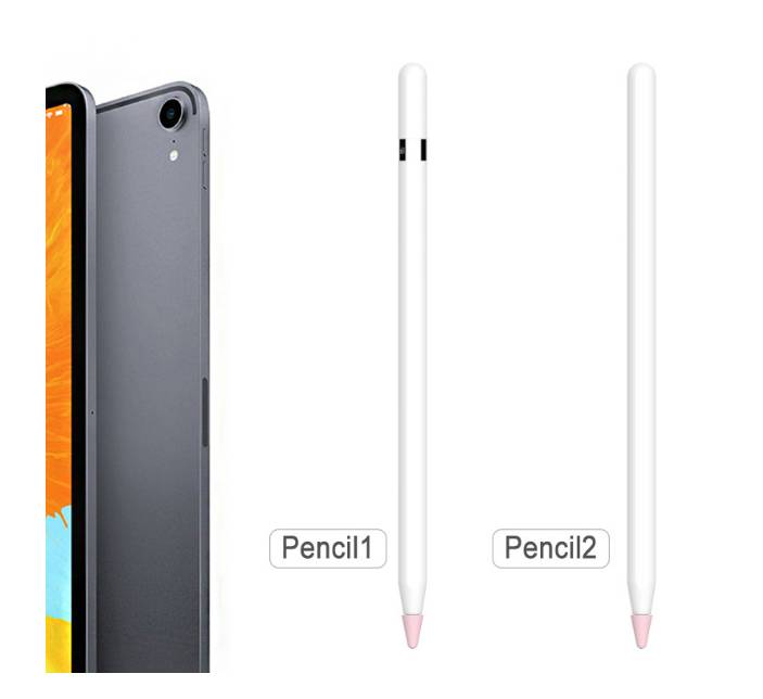 Silikon-Spitzenabdeckungen für Apple Pencil Pro Grey