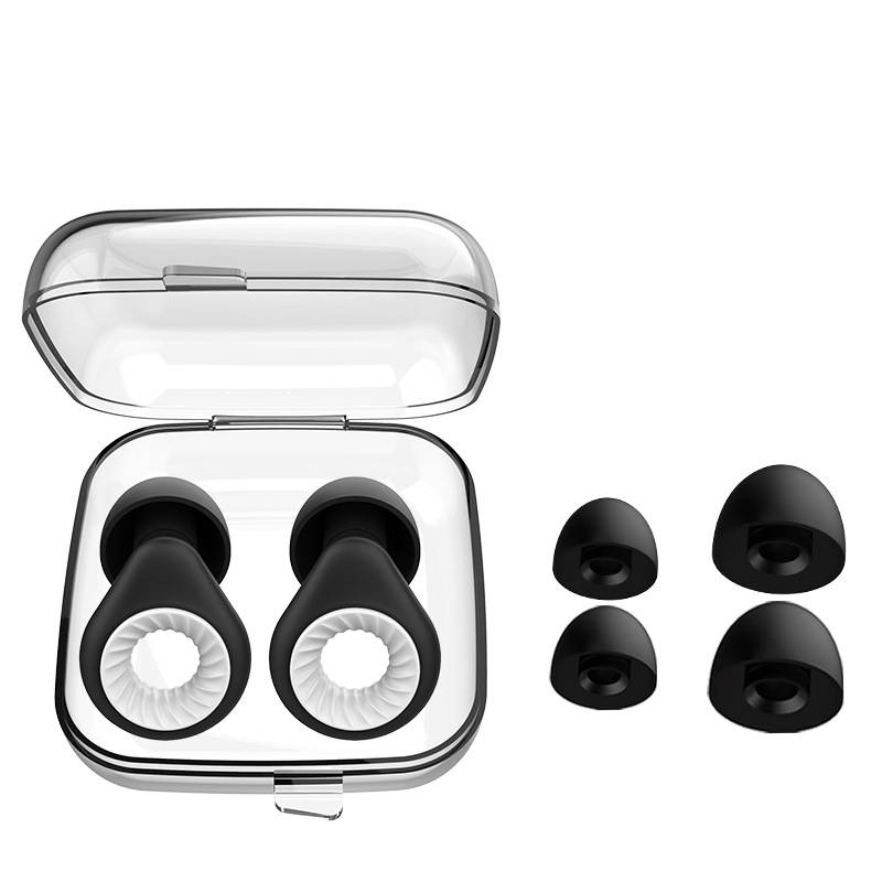 Geräuschunterdrückende Ohrstöpsel Black+White