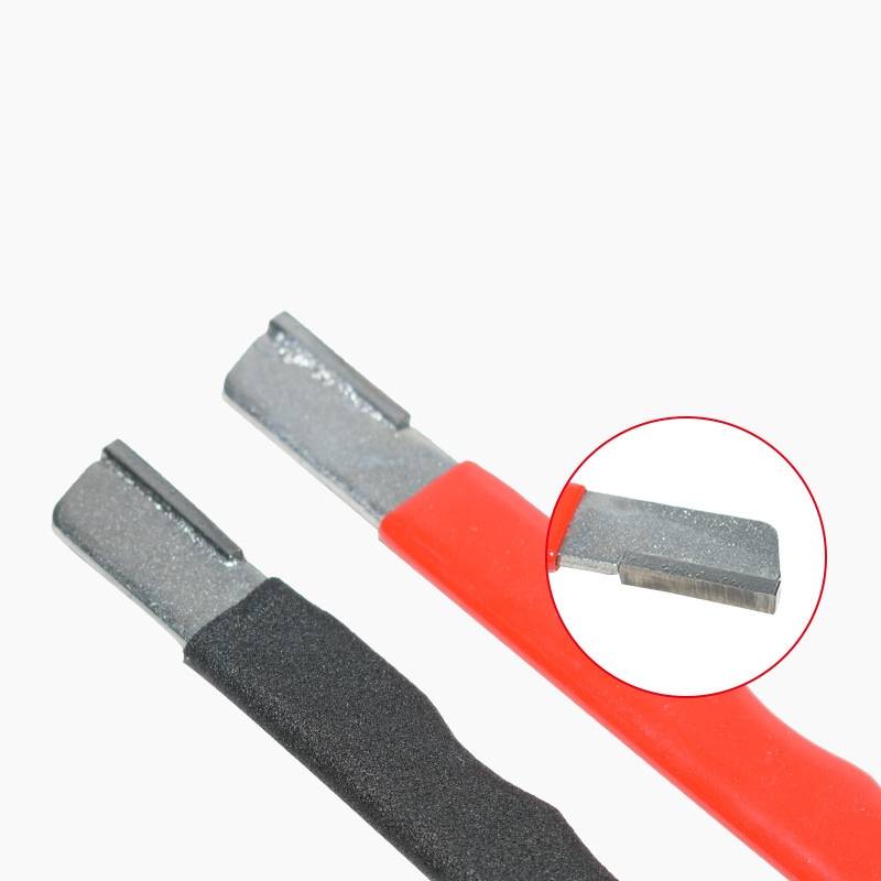 Tragbarer Messerschärfer für den Einsatz im Freien und in der Küche Red