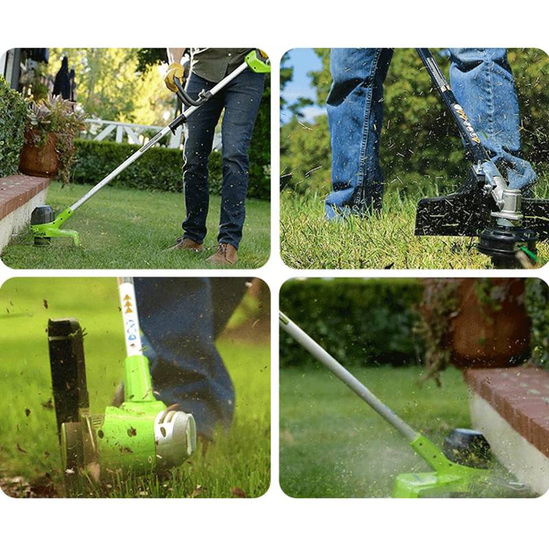 Ersatz-Spulenschnur und Abdeckungsset für Greenworks-Fadentrimmer 6 Spulen