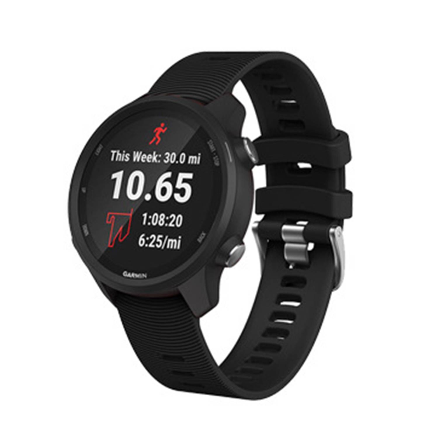 Silikonarmband für Garmin Vivoactive 3 Black