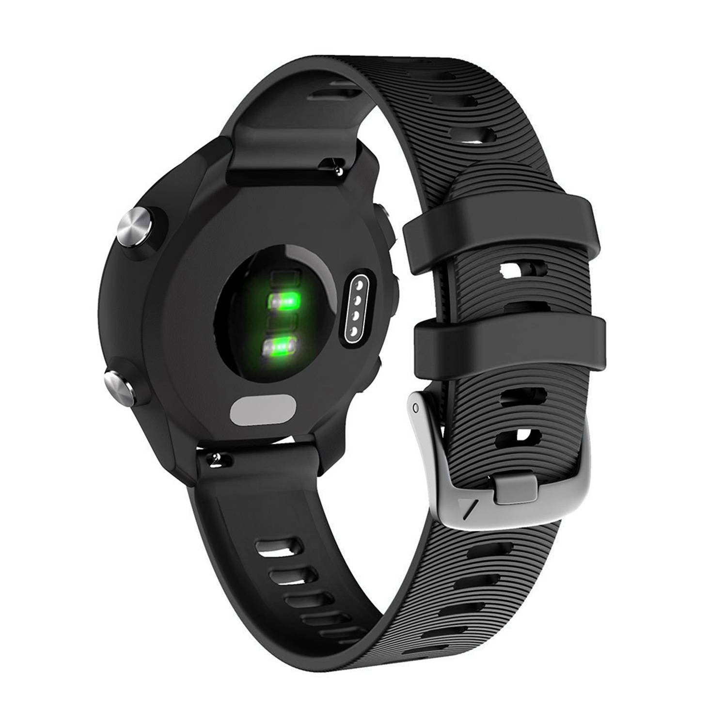 Silikonarmband für Garmin Vivoactive 3 Black