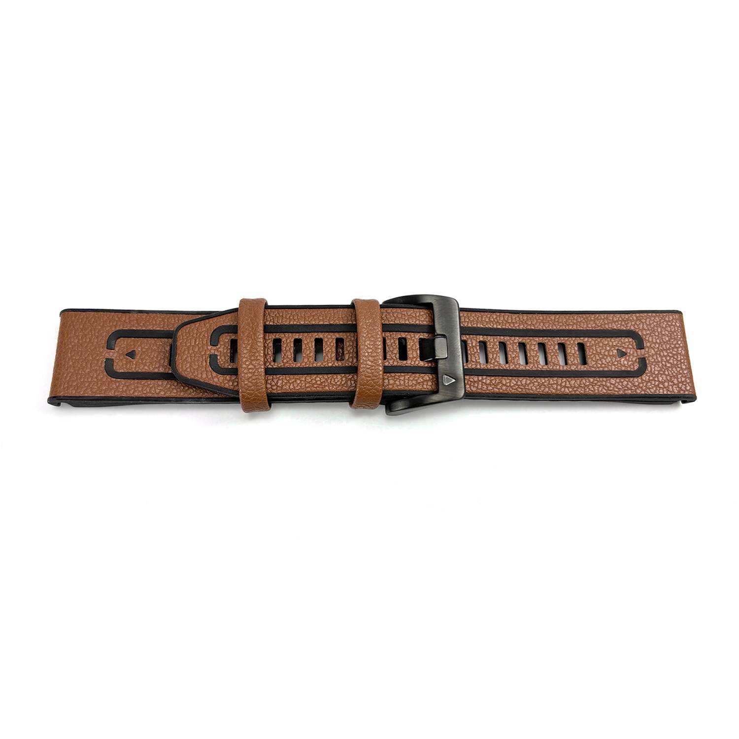 Lederarmband für Garmin Fenix 7 Pro/7X Brown 22 mm