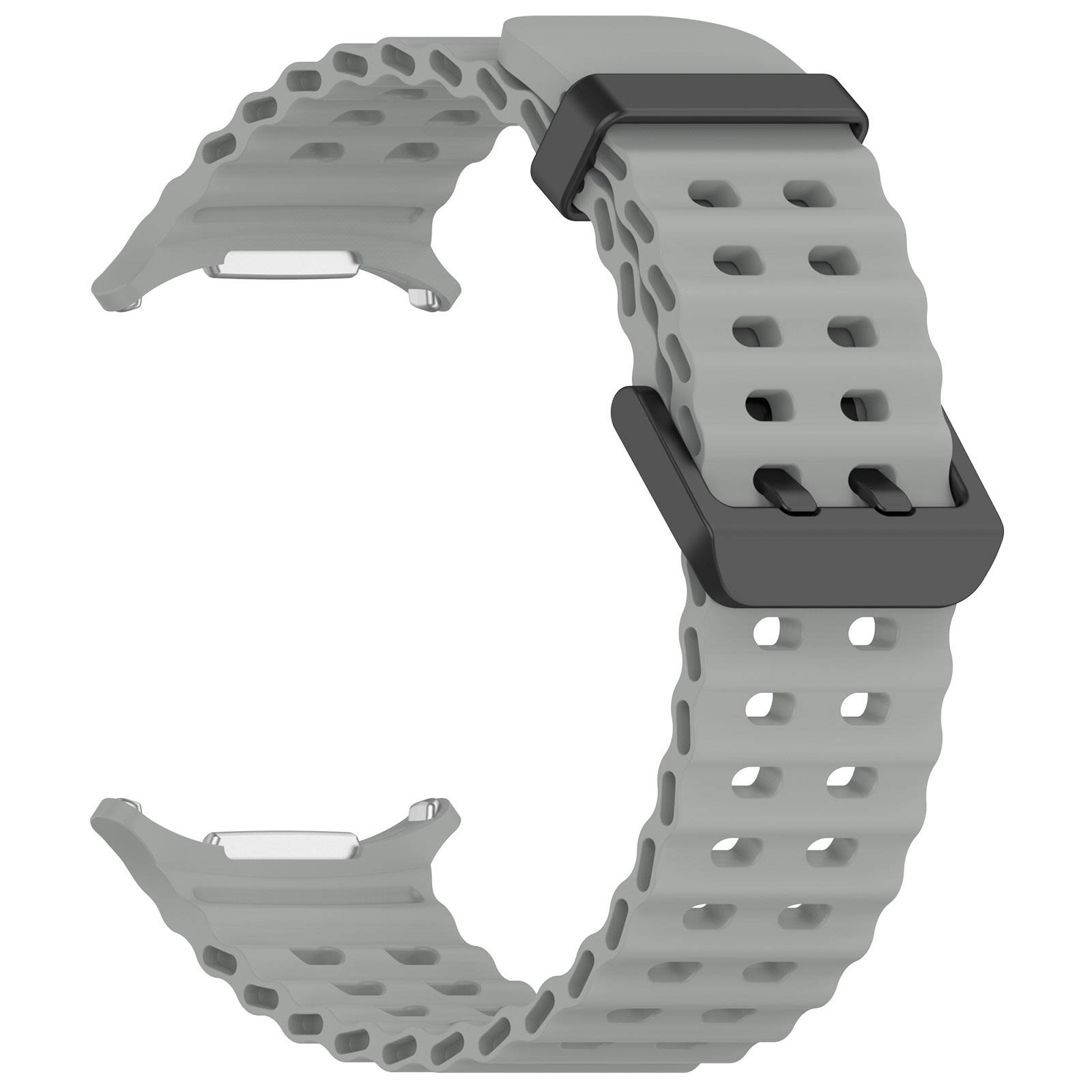 Silikon-Uhrenarmband für Samsung Watch Ultra 47 mm Grey