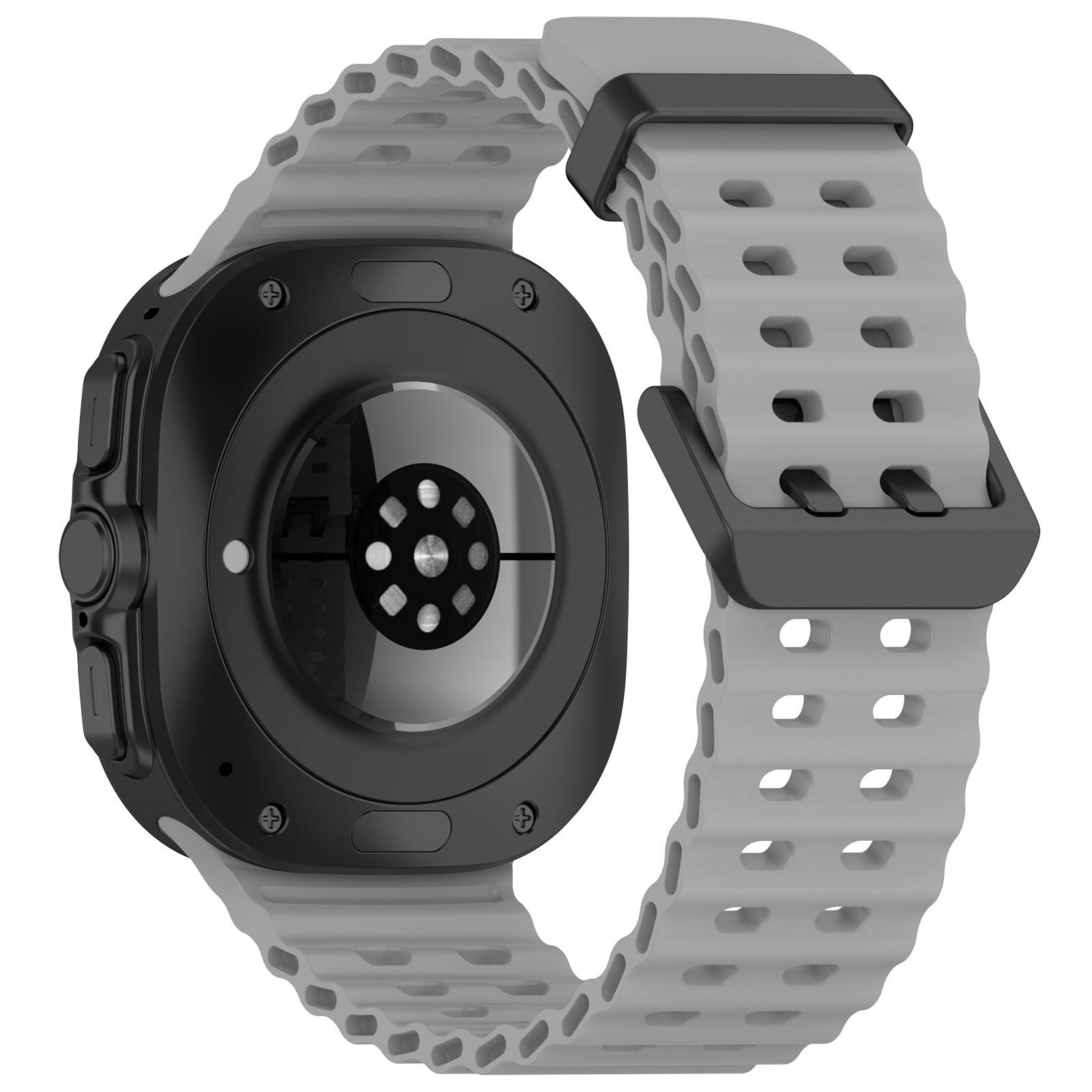 Silikon-Uhrenarmband für Samsung Watch Ultra 47 mm Grey