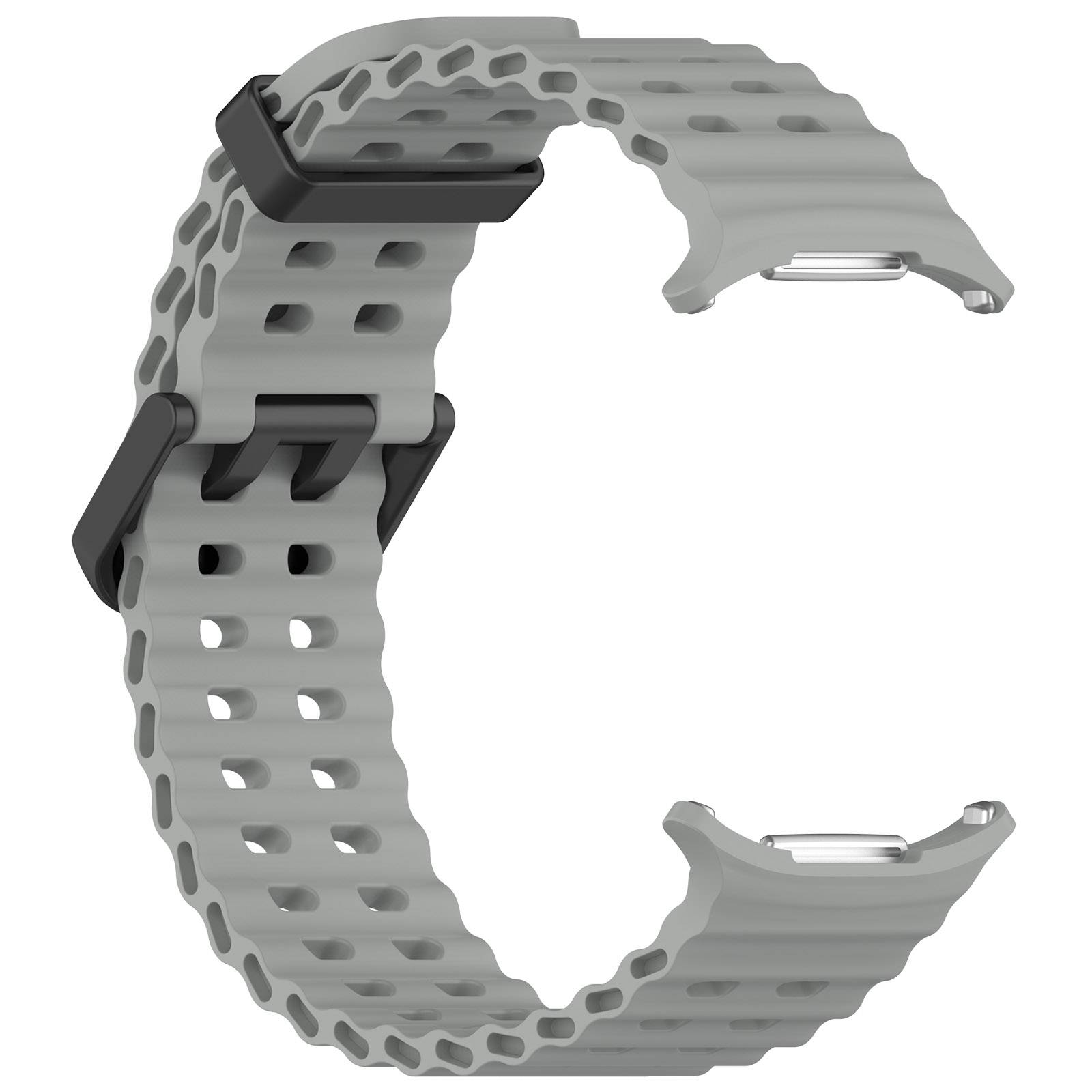 Silikon-Uhrenarmband für Samsung Watch Ultra 47 mm Grey