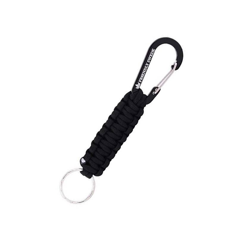Paracord-Schlüsselanhänger Black