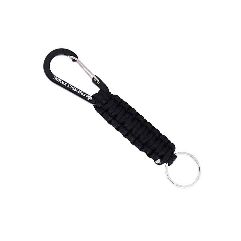 Paracord-Schlüsselanhänger Black