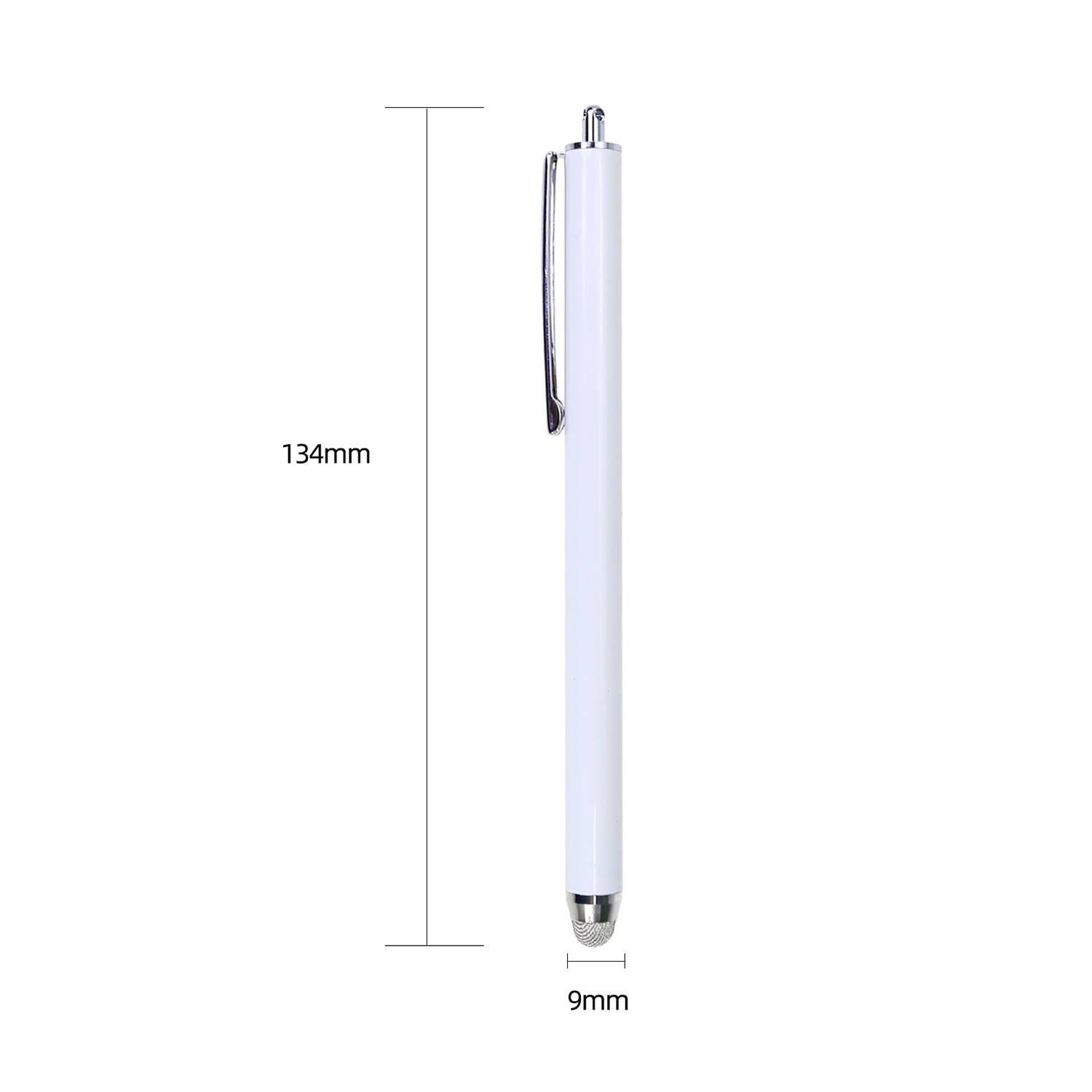 Kapazitiver Eingabestift für Apple, Samsung, Huawei, OPPO, VIVO, Xiaomi White