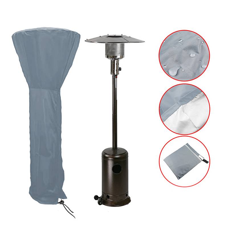 Wasserdichte Abdeckung für Garten-Terrassenheizer Grey S