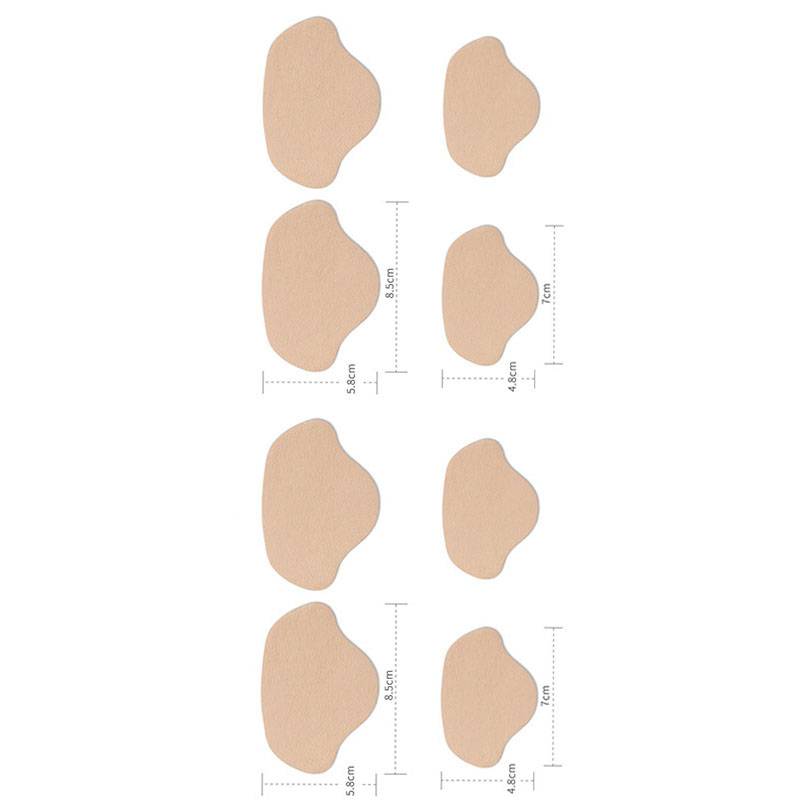 Schuhreparaturflicken, 8er-Pack Beige