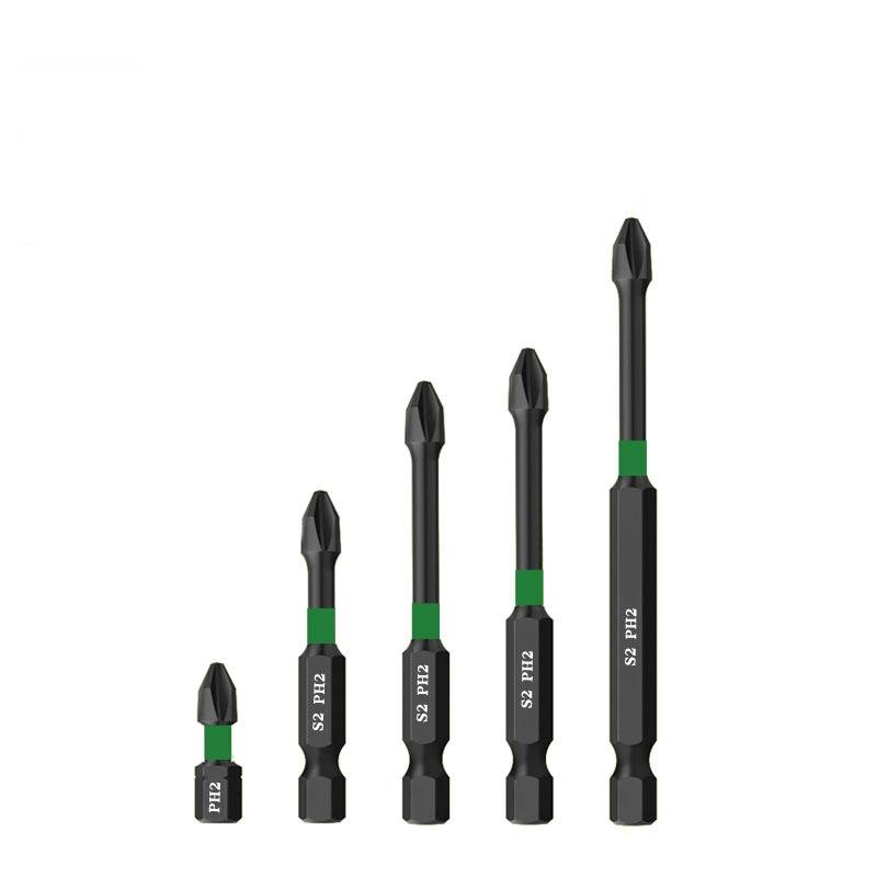 5-teiliger Kreuzschlitz-Schraubendreher-Bit-Satz (25/50/65/70/90 mm)