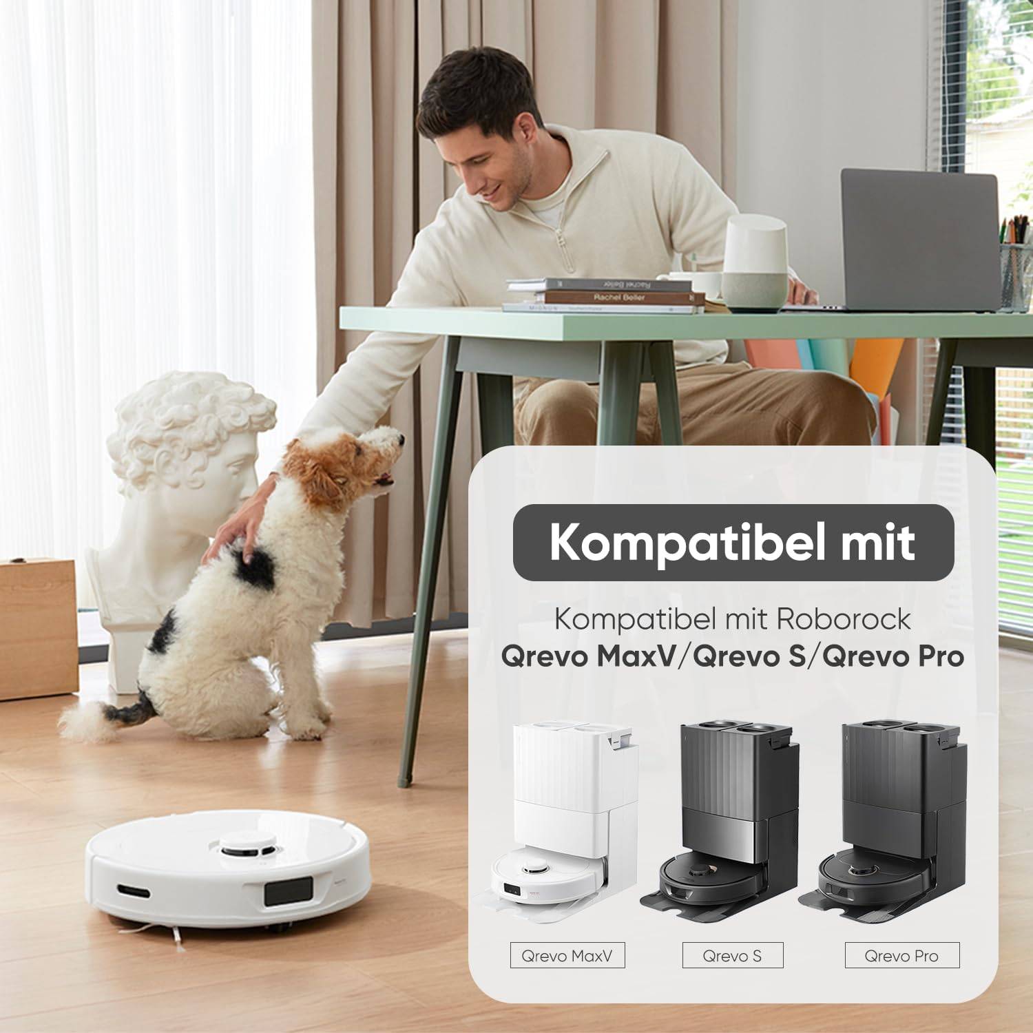 Roborock Qrevo S/Qrevo Pro/Qrevo MaxV Roboterstaubsauger Zubehör