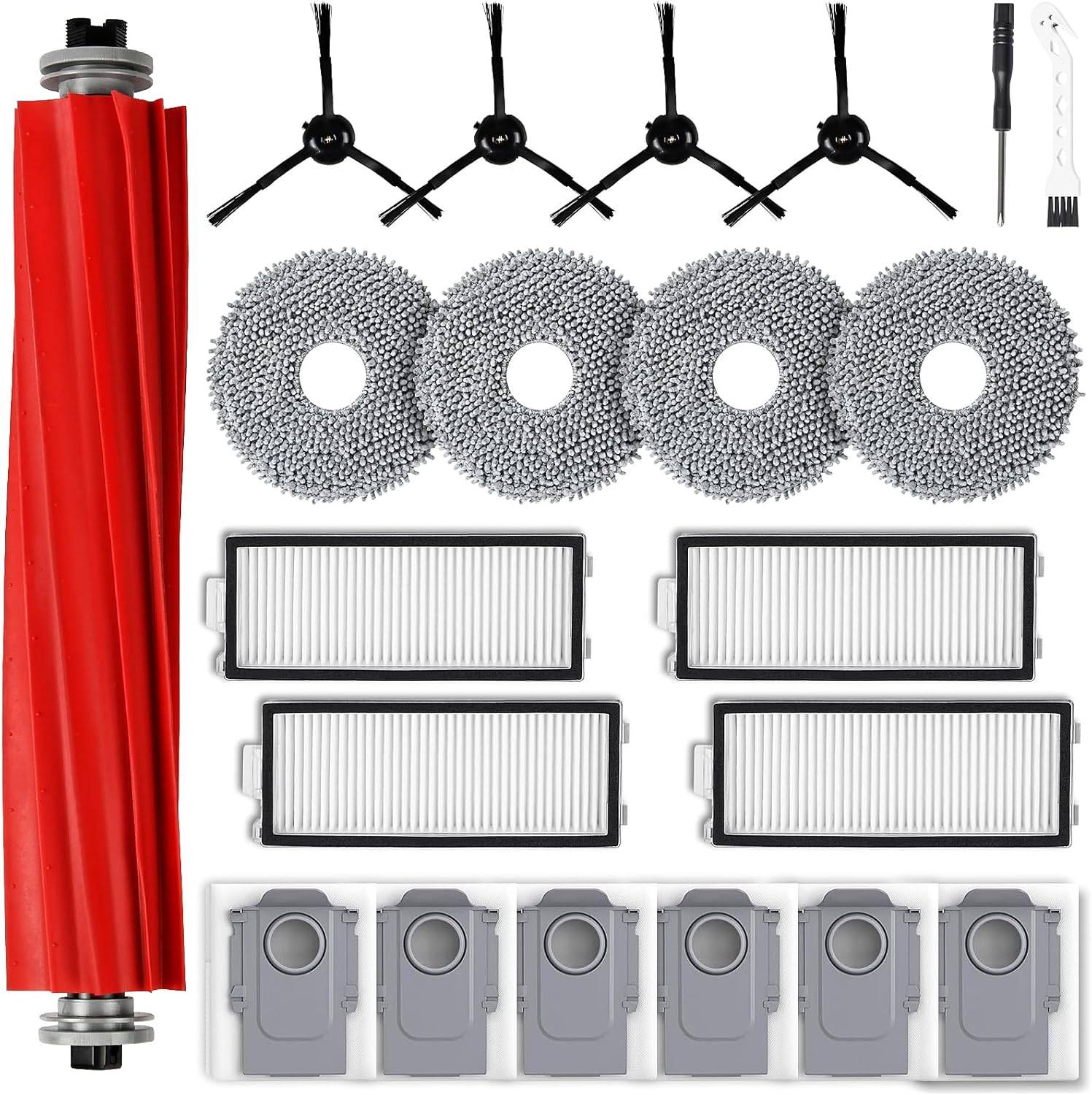 Zubehör für Roborock Qrevo S/Qrevo Pro Roboterstaubsauger