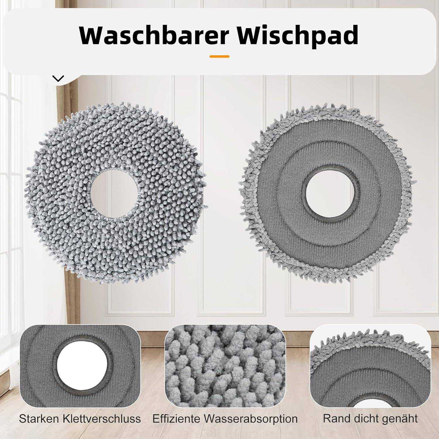 Zubehör für Roborock Qrevo S/Qrevo Pro Roboterstaubsauger